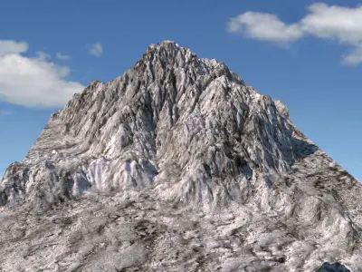 Terrain 3D model get