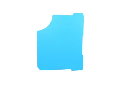 UHD High tech Graphical Interface v11 003 Low-poly 3D model