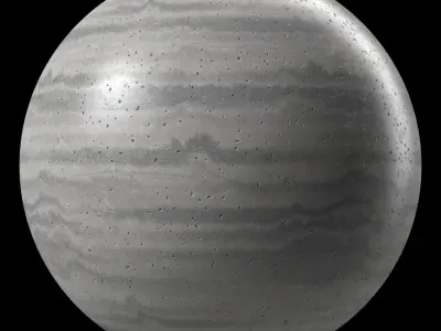 Stone Wall Materials 113- Travertine Stone - Sbsar Pbr Seamless Texture