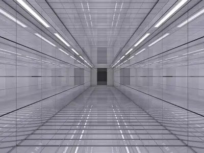 Sci Fi Interior 3D model