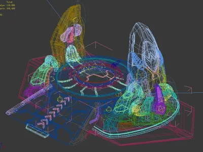 Lost Ancient Civilization - Transfer Point 02 3D model