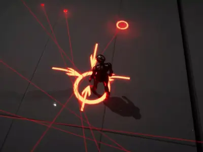 2D 3D Game Icons and Markers Pack SciFi and Basic HUD Symbols Low-poly 3D model