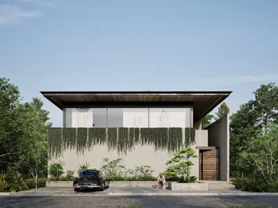 Modern House Design - Leben House 3D model