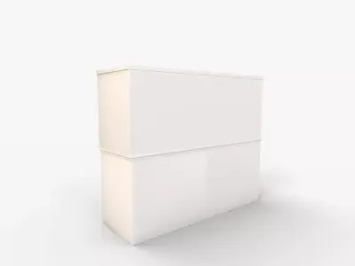 Cameron 2 Cabinet Wall System 3D model