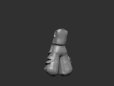 Sky pants  3D print model