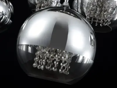 Pendant Lamp Pendant Fermi P140-PL-170-5-N Maytoni Modern Free 3D model