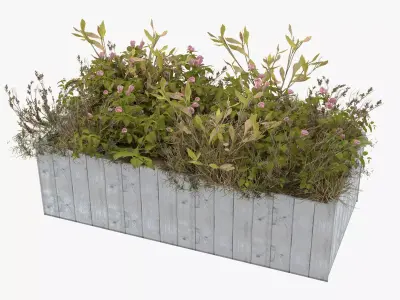 URBAN flower pot Free 3D model