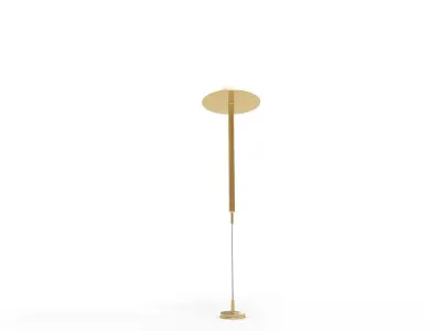 Nodes Pendant Light by Kelly Wearstler - Burnished Brass 3D model