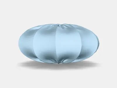 REGNSKUR pendant lampshade Low-poly 3D model