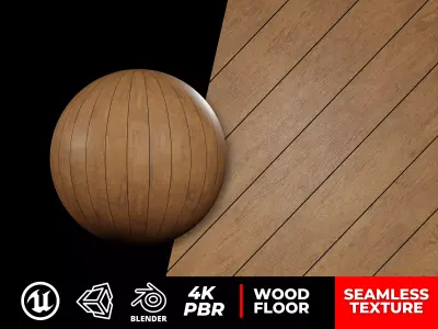 PBR Wood Texture Seamless 4K Photorealistic 11 - Archviz - Games Texture