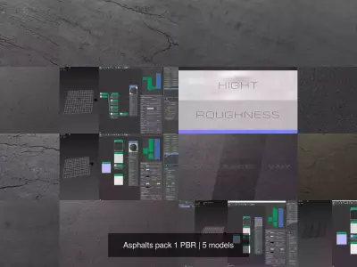 Asphalts pack 1 PBR