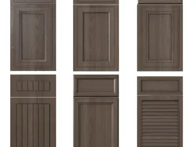 KITCHEN CABINET DOOR COLLECTION NO1 A 3D model