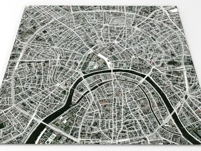 The Garden Ring Moscow Streets and roads 3D model