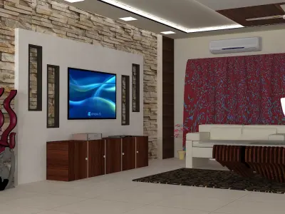 Interior Design 3D model 11