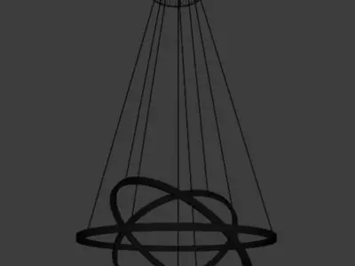 PENDANT LIGHT QPD1303-CO MONTREAL Free 3D model