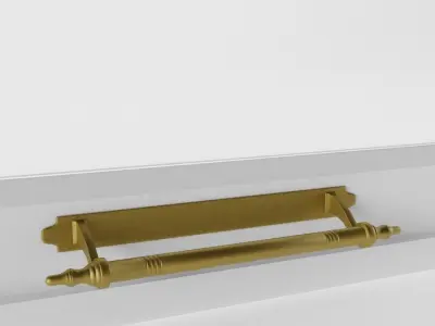 Triple Sash Window 3D model