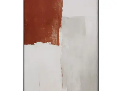 Abstract Painting Frame set 3D model 729