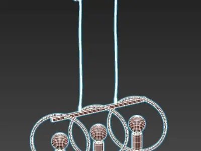 vele luce liberty 3D model