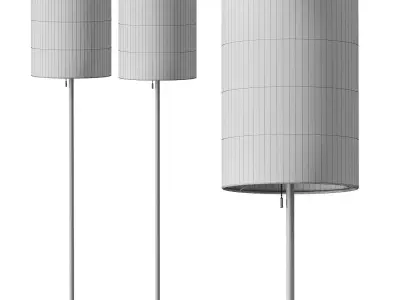Forsyth Metal Floor Lamp 3D model