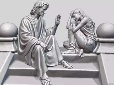 Let Jesus Heal You 3D print model