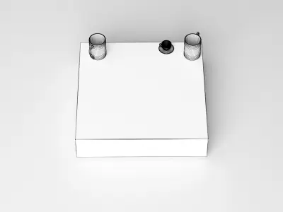 Coffee Table - High Quality Furniture 01 Free 3D model