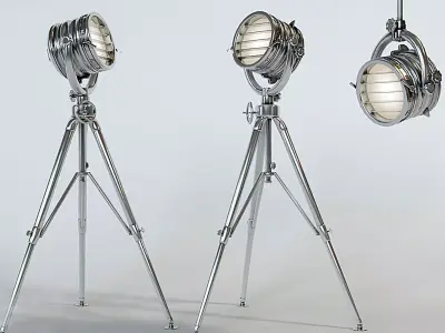 Outdoor lamp in the marine style Floor lamp Torchiere 3D model