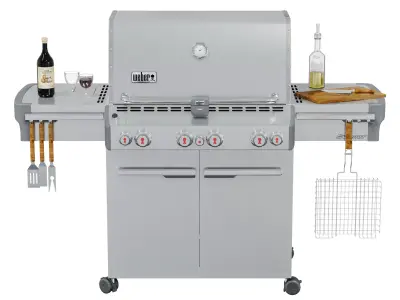 Weber Summit S-470 gas grill 3D model