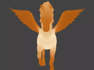 Pegasus indirect lighting 3D model