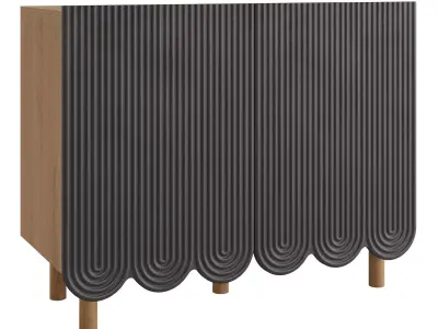 Mira 2-door sideboard 3D model