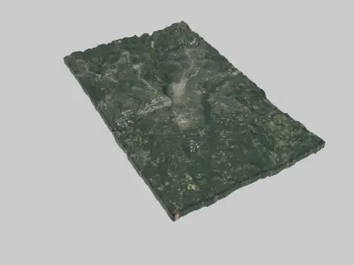 Richmond City Low-poly 3D model