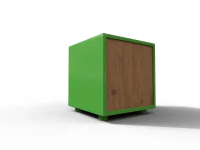 Modern Furniture 3D Model Low-poly 3D model 9