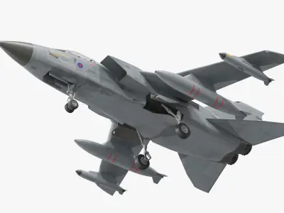  Tornado GR4 Tactical Combat Aircraft Simplified 