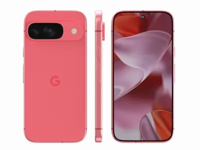 Google Pixel 9 Peony 3D model