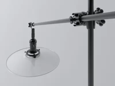 Articulated Industrial Light 3D model