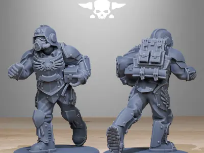 GrimGuard Elites 3D print model