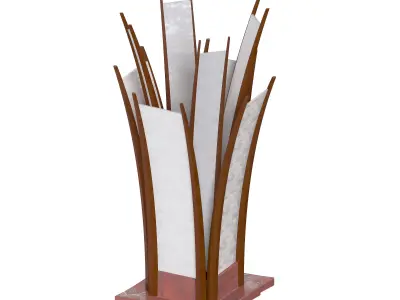 Chicago table lamp 3D model