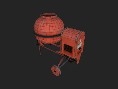 Construction Pack 2 Low-poly 3D model