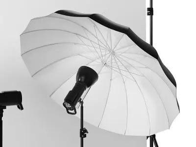 Photo Studio Kit BLENDER 3D Model Cycles 3D model