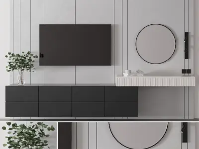 Bedroom Composition Collection 02 3D Model Pack