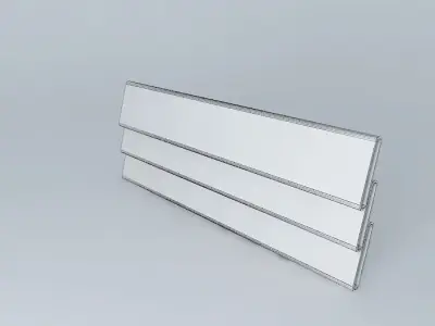 Romans sheet of paper 3D model