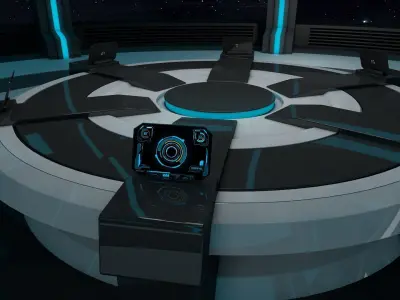 Sci Fi Room 3D model