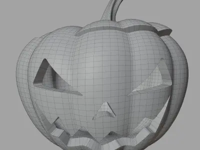 Halloween Pumpkin Free low-poly 3D model