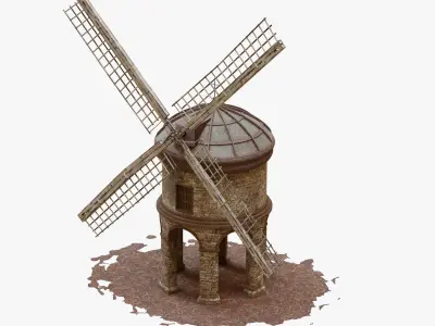 ArchViz - Wind Mill 3D mode 3D model