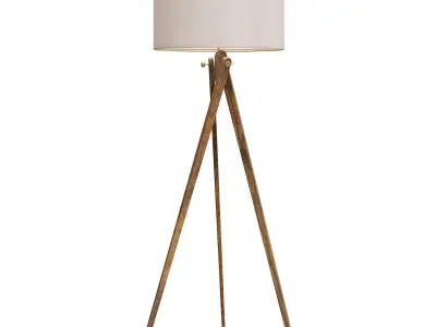 Tripod Floor Lamp 3D model buy