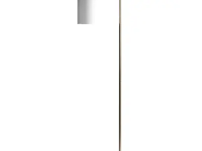 Pottery Barn City Glass Floor Lamp 3D model