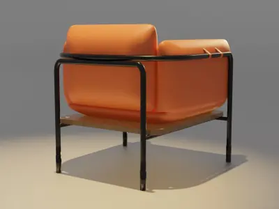 Sofa-Chair 3D model