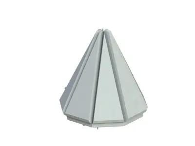 Sci Fi Object No 2321 Low Poly Low-poly 3D model