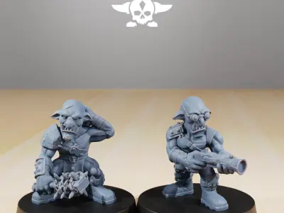 Orkaz Goblins 3D print model