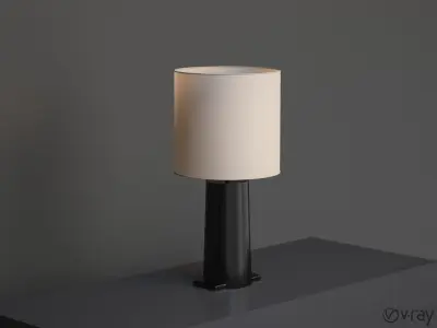 Christian Liaigre Isle Noire Lamp 3D model