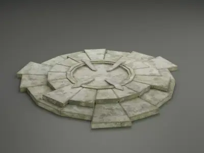 Ancient Monument Pack Low-poly 3D model